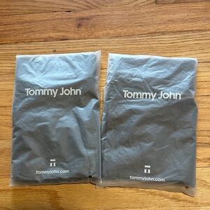 Tommy John iron Gray men’s briefs boxers sz L NIP NEW  set of 2
